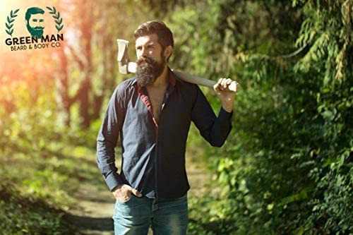 Premium Vegan Beard Oil & Leave-in Conditioner | Fast Beard Growth Oil | 100% Natural Plant-Based Non-GMO Zero Fillers | Unscented, Fragrance-Free