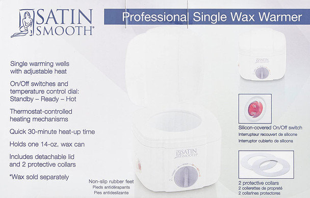 SATIN SMOOTH Single Wax Warmer, 1 Count