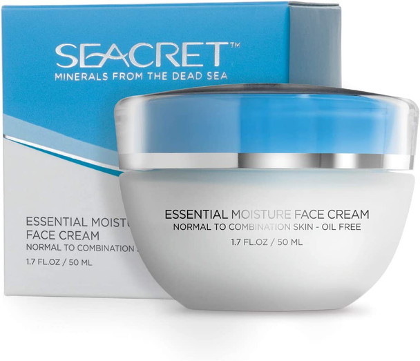 SEACRET Minerals From The Dead Sea Essential Moisture Face Cream , 1.7 Fl Oz