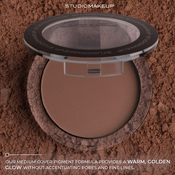 Sun Touch Bronzing Powder for Sun Kissed Face (Light Shade)  Natural Bronzer Palette w/Light-Diffusing Pigments  Even Coverage Bronzer Powder - Makeup Bronzer - Suitable for All Skin Types