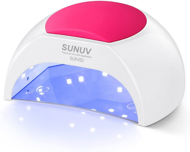 SUNUV 48W Professional UV LED Nail Lamp for Gel Polish UV Light 33 PCS Led Beads SUN2C