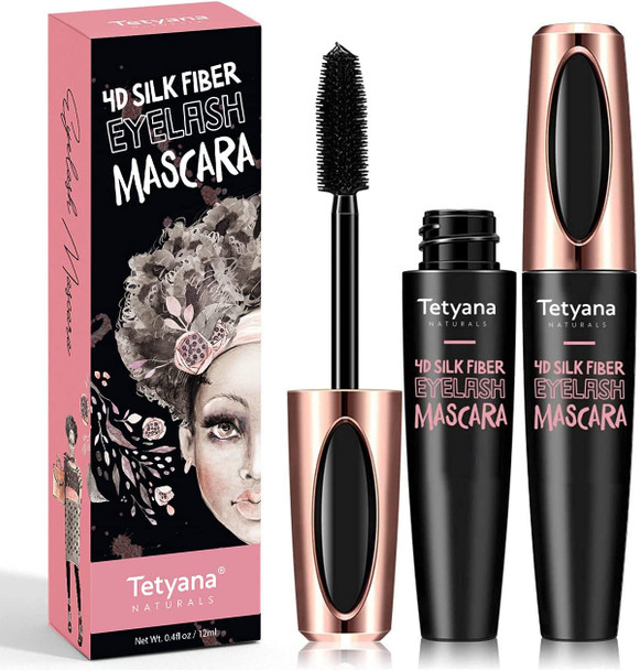 Tetyana naturals 4D Silk Fiber Eyelash Mascara