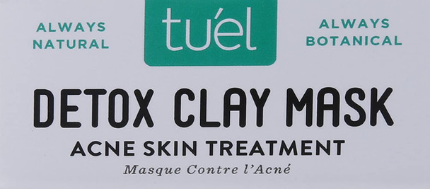 Tu'el Skincare Detox Clay Mask, 2.5-Ounce