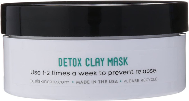 Tu'el Skincare Detox Clay Mask, 2.5-Ounce