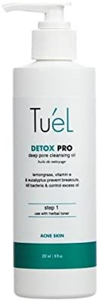 Tu'el Skincare Detox Cleansing Oil, 8-Ounce