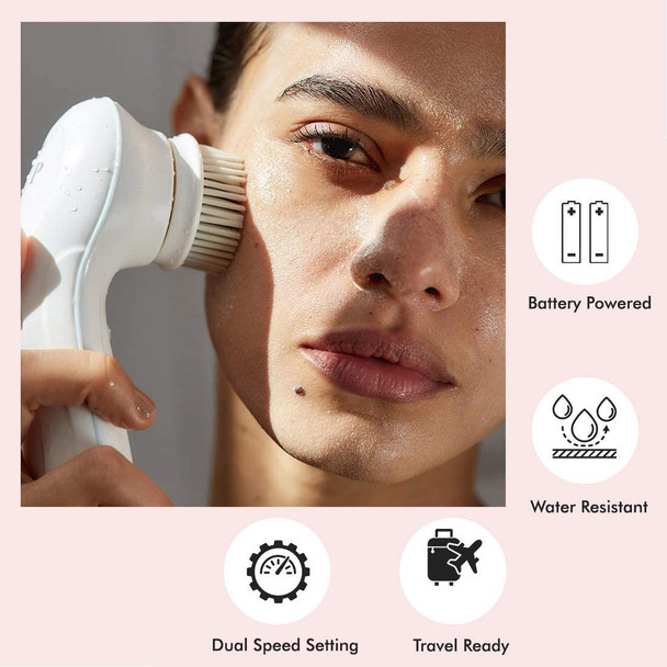 Vanity Planet Ultimate Skin Spa Facial Cleansing Brush, Not Your Mom's Purple