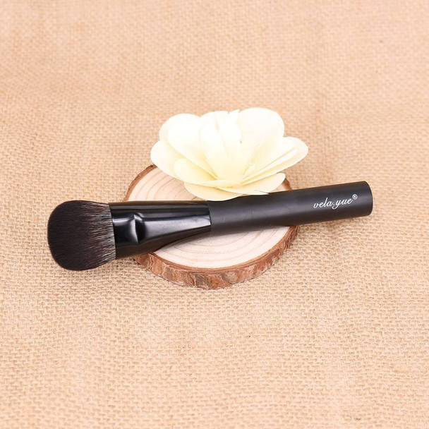 Vela.Yue Face Cheek Contour Makeup Brush - Silky Smooth Application of Blusher, Bronzer and Foundation