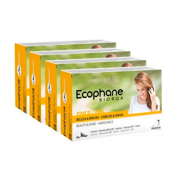 Ecophane Hair And Nails Capsules 4x60caps Pack