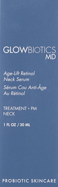 GLOWBIOTICS MD - Probiotic Age-Lift Retinol Neck Serum, 1oz