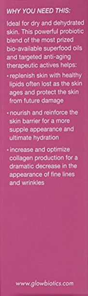 Glowbiotics MD - Probiotic Advanced Anti-Aging Replenishing Oil | Prevent Moisture Loss - For Dry and Normal Skin Types (1 oz)