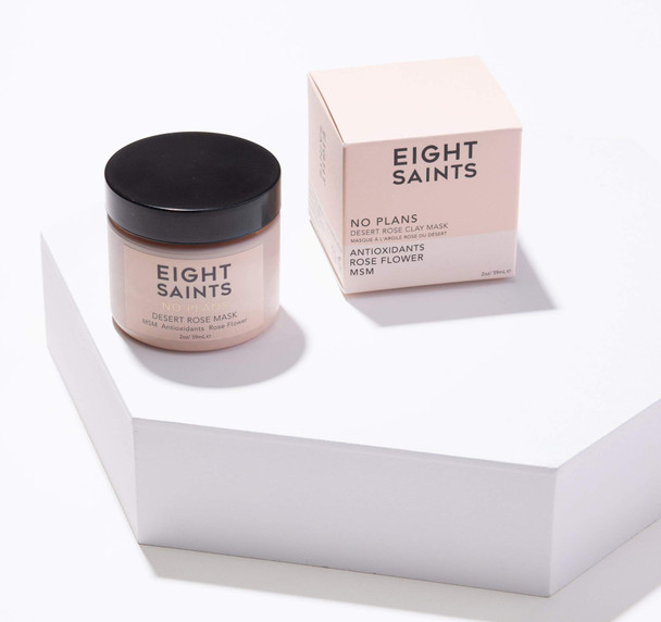 Eight Saints No Plans Clay Face Mask 2 Ounces