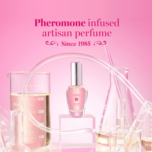 Pure Instinct Pheromone Attraction Perfume For Women 0.5 OZ Bottle Help Attract Men Opposite Sex