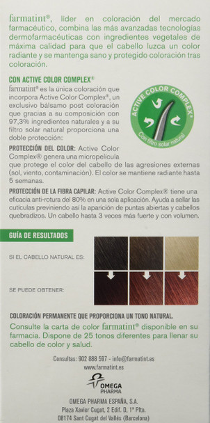 FARMATINT 7 M RUBIO CAOBA - 7M Mahogany Blonde