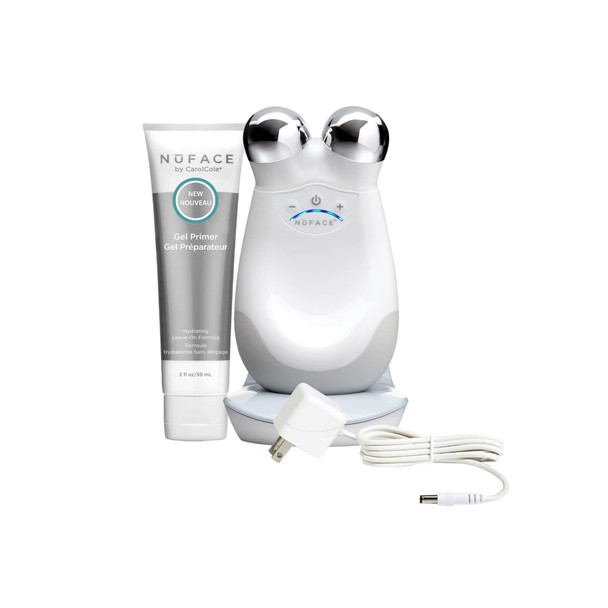 NuFACE Trinity Starter Kit – Microcurrent Facial Toning Device with Hydrating Leave-On Gel Primer, 2 Fl Oz