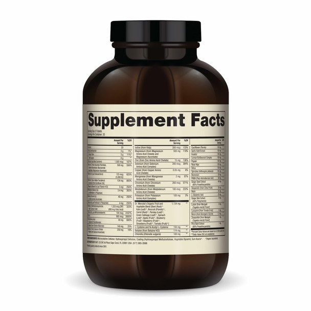 Dr. Mercola Whole Food Multivitamin Plus Vital Minerals Dietary Supplement 30 Servings (240 Tablets)