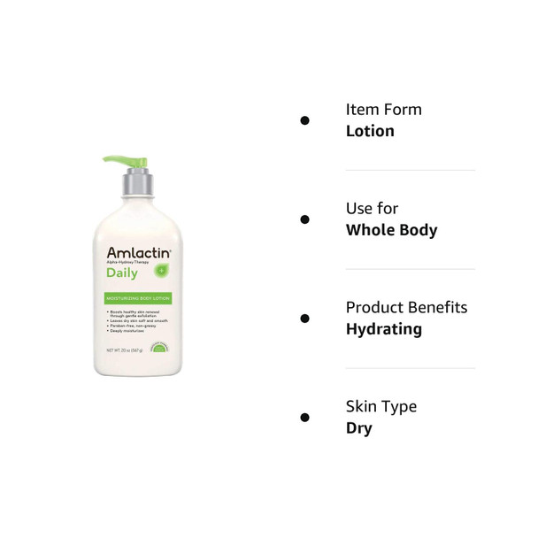 AmLactin 12% Moisturizing Lotion - 20oz