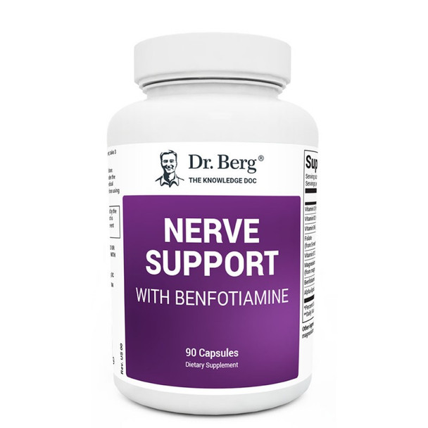 Dr. Berg'S Nerve Support With Benfotiamine 90 Capsules