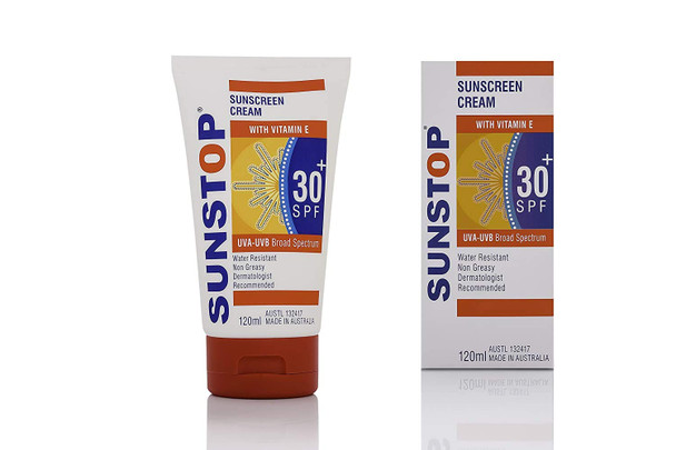 Sunstop SPF 30+ Sunscreen Cream (120ml)