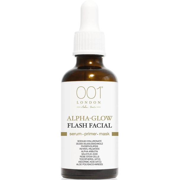 001 Skincare London Alpha-Flash Facial Set