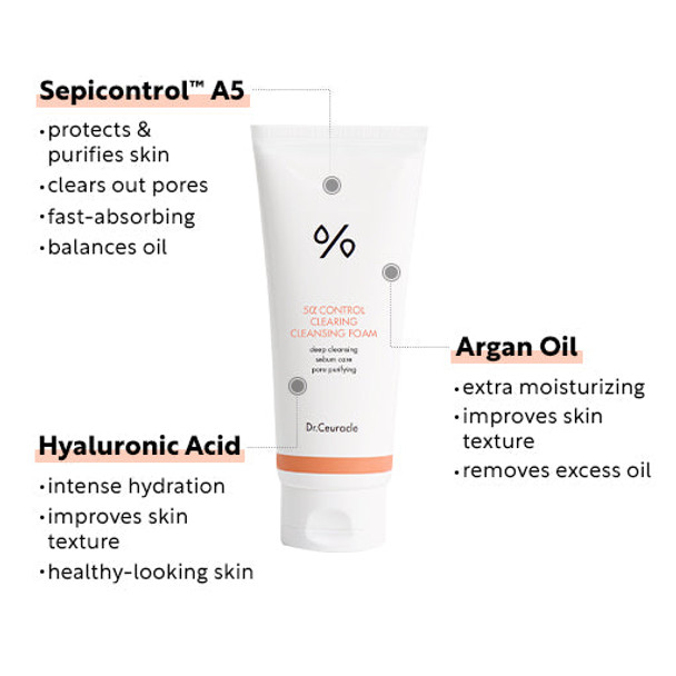 5? Control Clearing Cleansing Foam