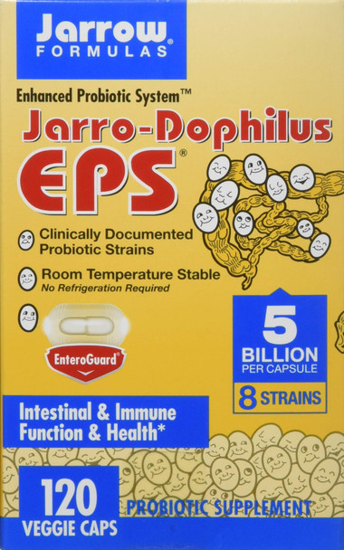 Jarrow Formulas Jarro-Dophilus EPS Multivitamin Capsules, 120-Count P30531