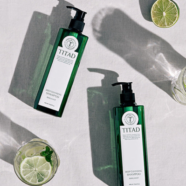 TITAD Deep Cleansing Shampoo Bergamot (Size Up)