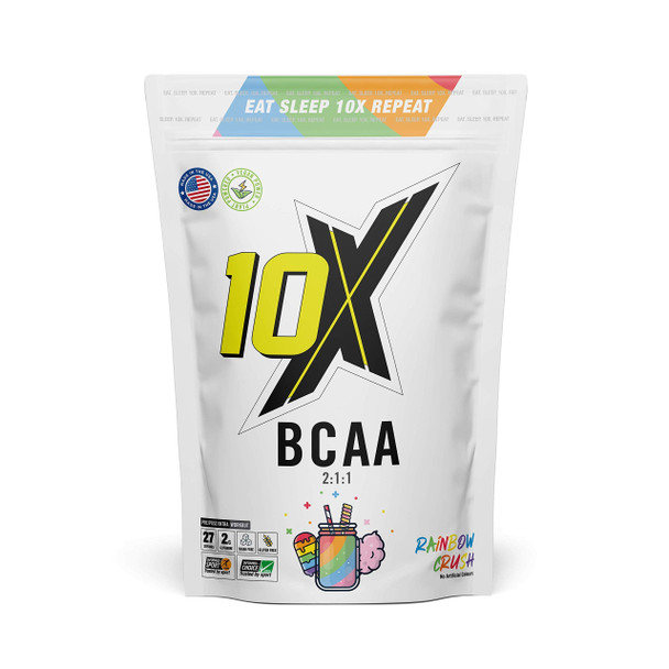 10X Athletic BCAA 243g Blue Slush