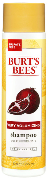 Burt's Bees Pomegranate Seed Oil Very Volumizing Shampoo, Sulfate-Free Shampoo, 10 Oz (Package May Vary)