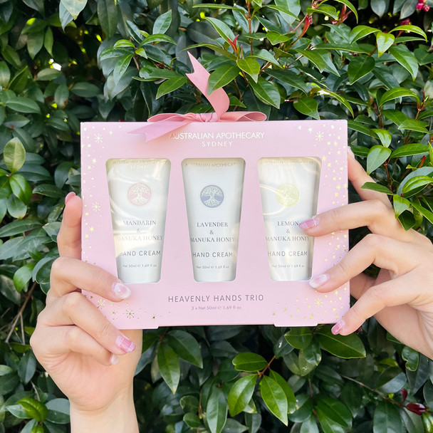 Australian Apothecary Heavenly Hands Trio Gift Set