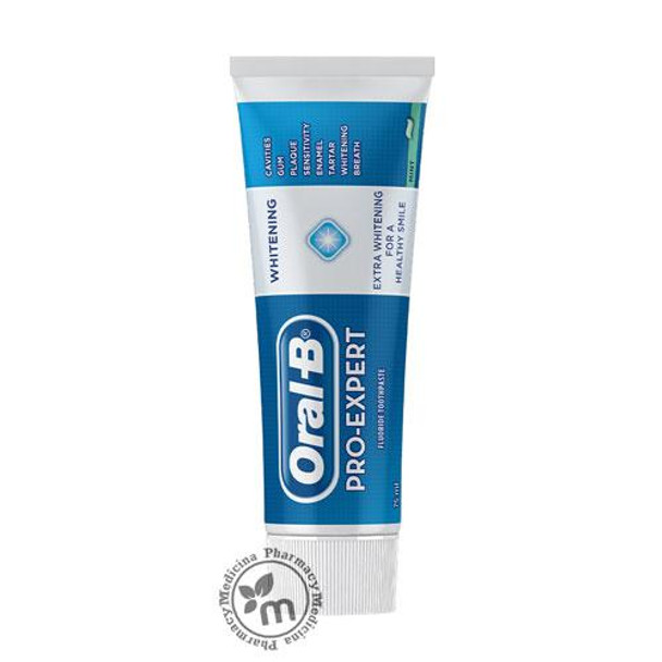 Oral B Toothpaste Pro Expert Whitening 75ml Oral B Toothpaste Pro Expert Whitening 75ml