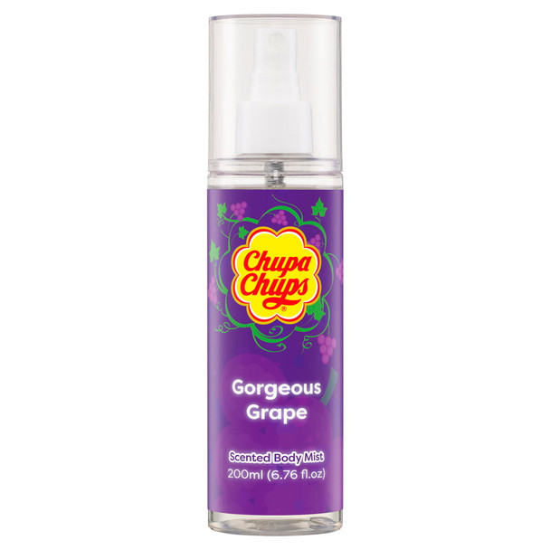 Chupa Chups Gorgeous Grape Scented Body Mist 200mL