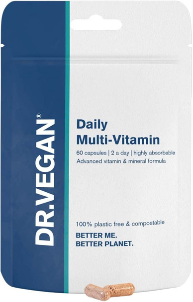 Dr Vegan Daily Multi-Vitamin Award Winning Shelf Box of 5