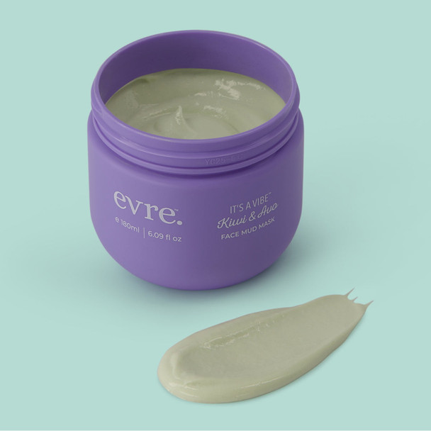 evre. IT'S A VIBE Kiwi & Avo Face Mud Mask 180mL