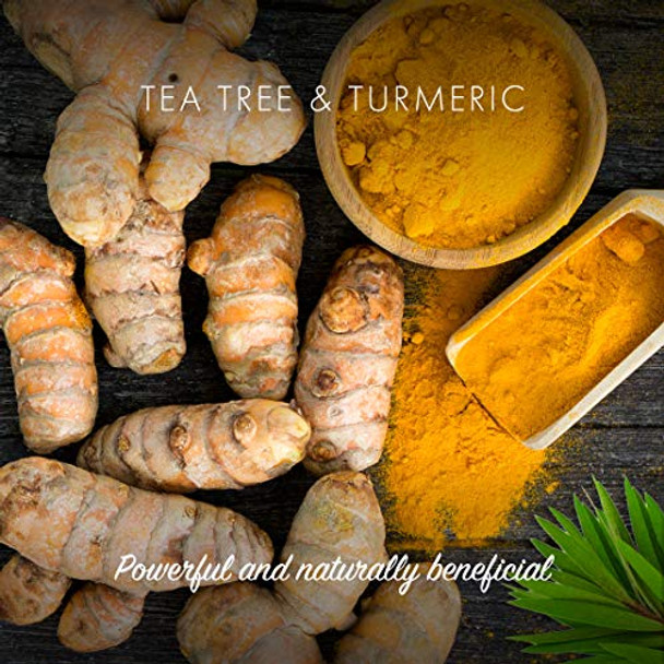 Friendly Soap Handmade Natural Tea Tree & Turmeric Soap - Silky Therapeutic Antibacterial 95g