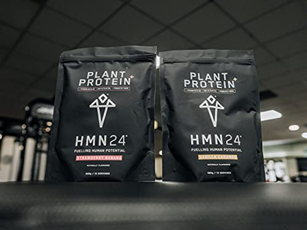 HMN24 Plant Protein + 500g Vanilla Caramel