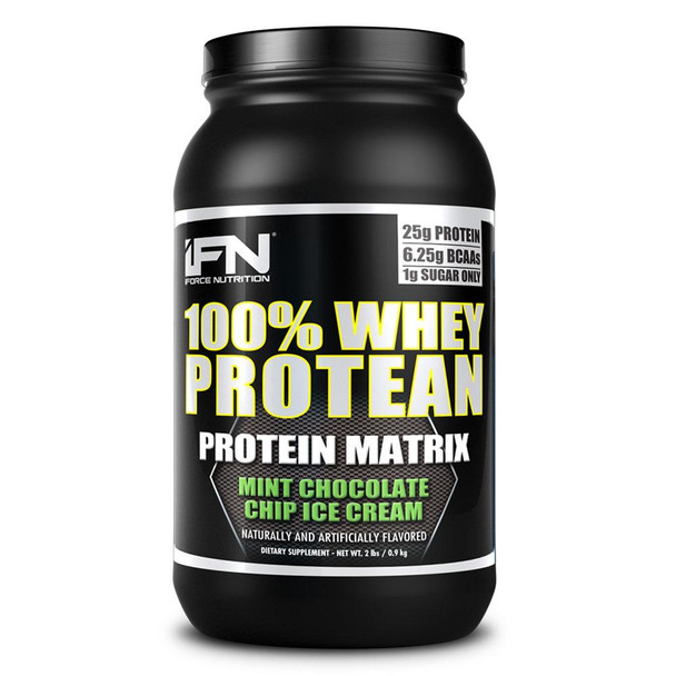 IFORCE Nutrition 100% Whey Protean Protein Matrix 2Lbs | 25g Protein | Lean Muscle