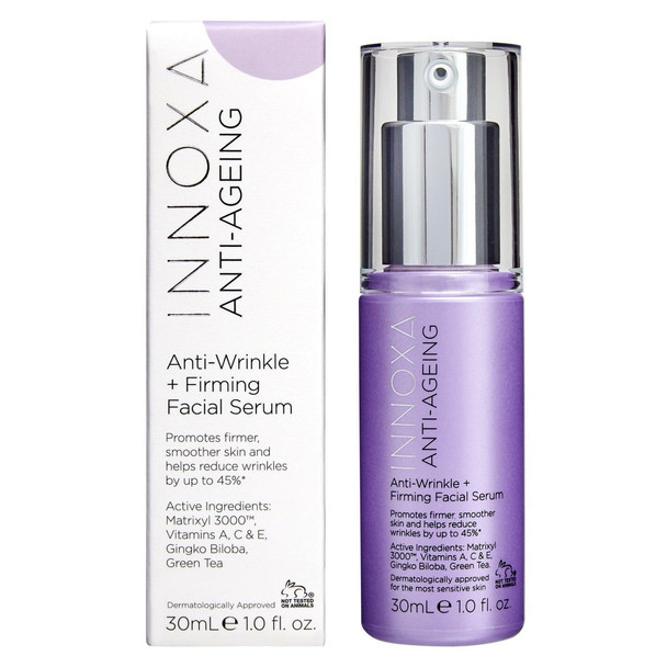 Innoxa ANTI-AGEING Anti-Wrinkle + Firming Facial Serum 30mL