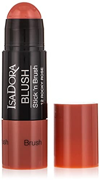 IsaDora Blush Stick'n Brush 8ml - 12 Rocky Rose