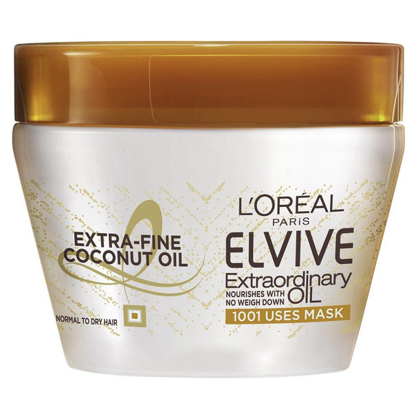 L'Oreal Paris ELVIVE Extraordinary Oil Coconut Oil Mask 300mL