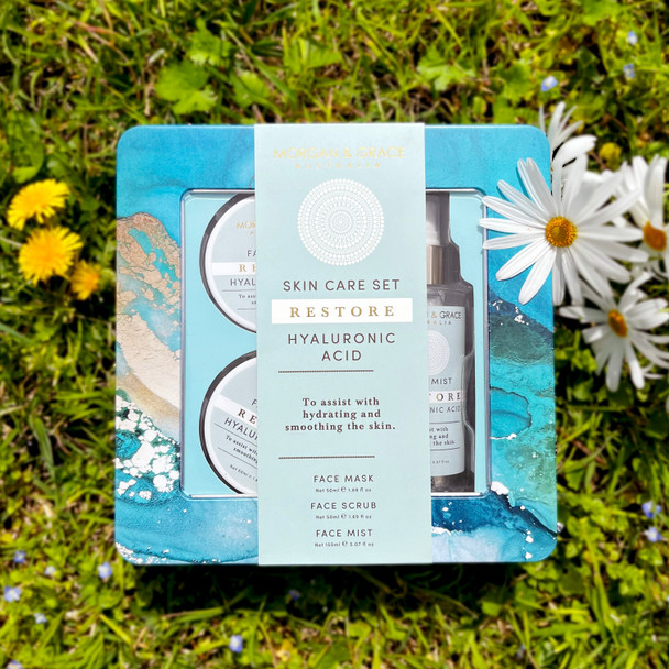 Morgan & Grace Skin Care Set RESTORE (Hyaluronic Acid)