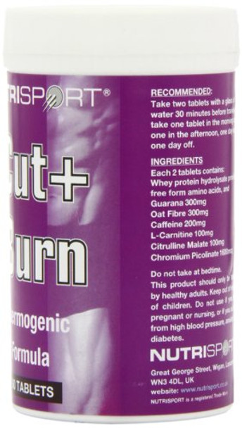 Nutrisport Cut and Burn 60 Capsules