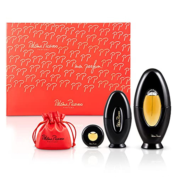 Paloma Picasso Gift Set 100ml EDP + 30ml EDP + 4.8ml EDP