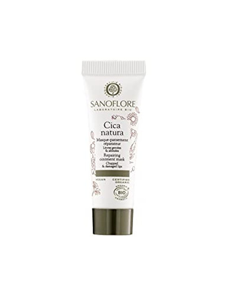 Sanoflore Cica Natura Repairing Ointment Mask for Chapped and Damaged Lips 10ml
