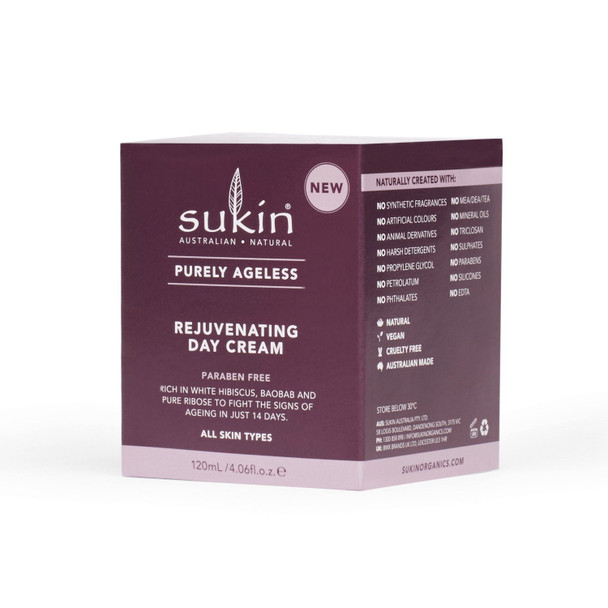 Sukin PURELY AGELESS Rejuvenating Day Cream 120mL