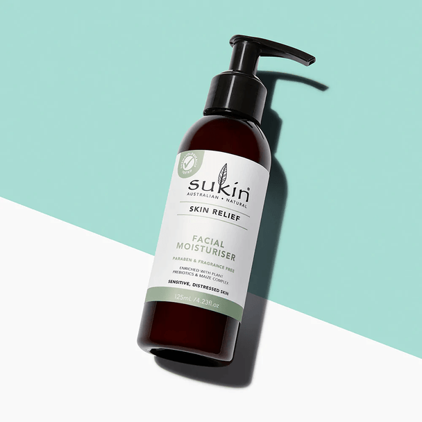 Sukin SKIN RELIEF Facial Moisturiser 125mL Pump