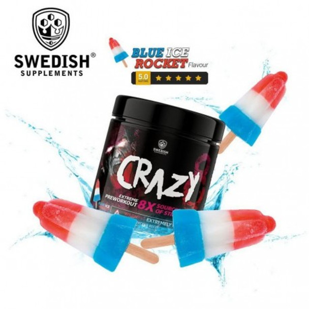 Swedish Supplements Crazy 8 240g Mango & Peach