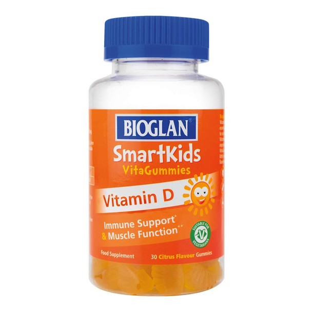Bioglan SmartKids Vitamin D | Immune Support | 30 Gummies