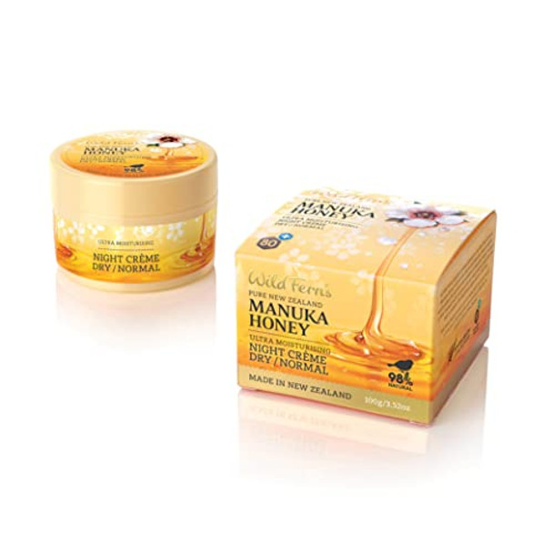 Wild Ferns Manuka Honey Night Cream for Dry to Normal Skin