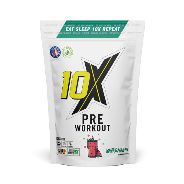 10X Athletic Pre-Workout 125g Strawberry Key Lime