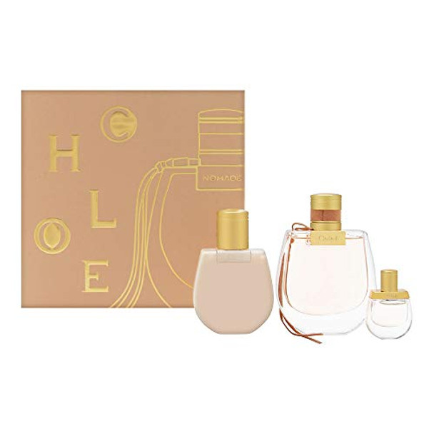 Chloe Nomade Gift Set 75ml EDP + 5ml EDP + 100ml Body Lotion